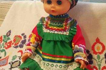 Кукла в мордовском наряде